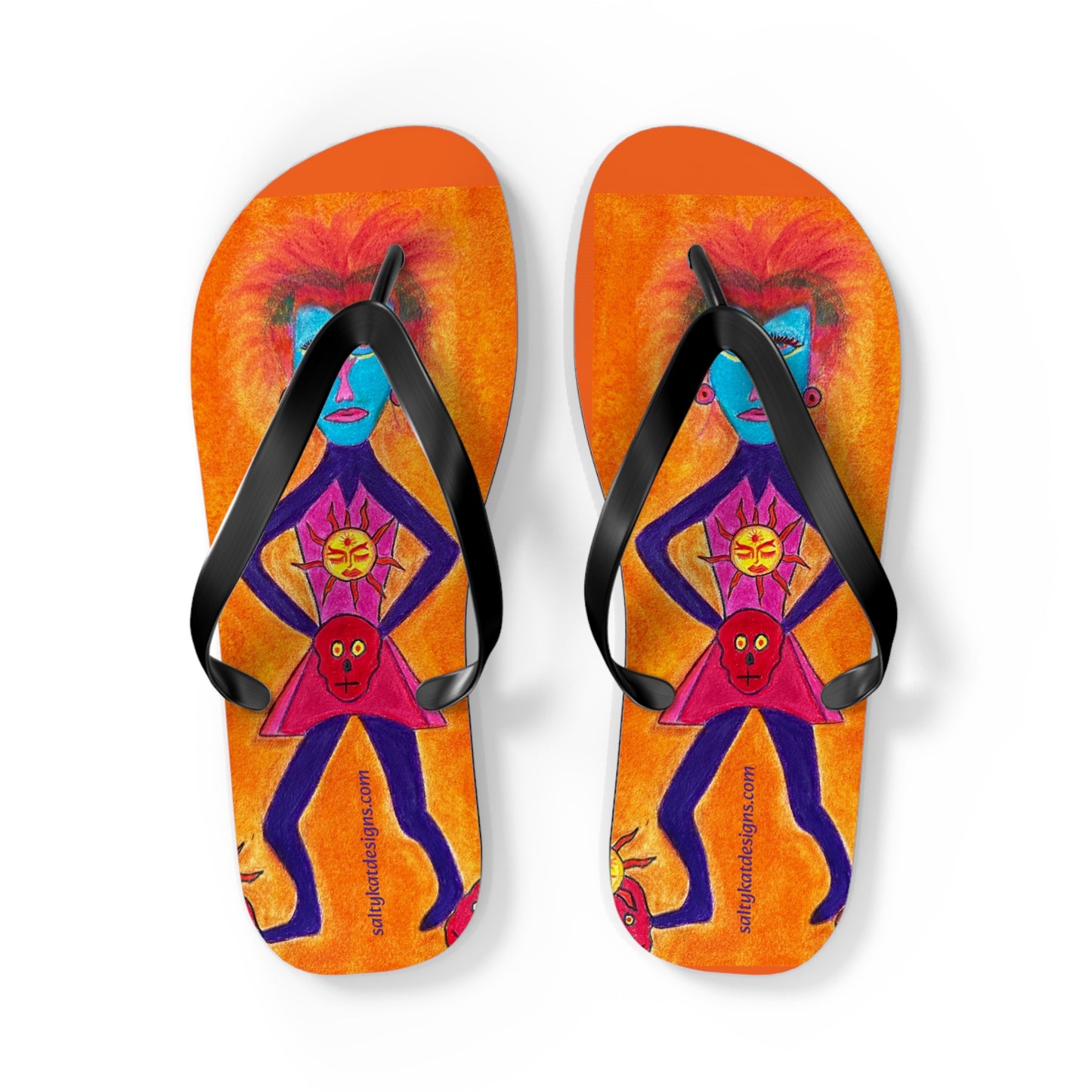 Super Heroine "Burst" - Flip Flops (M) 9-10