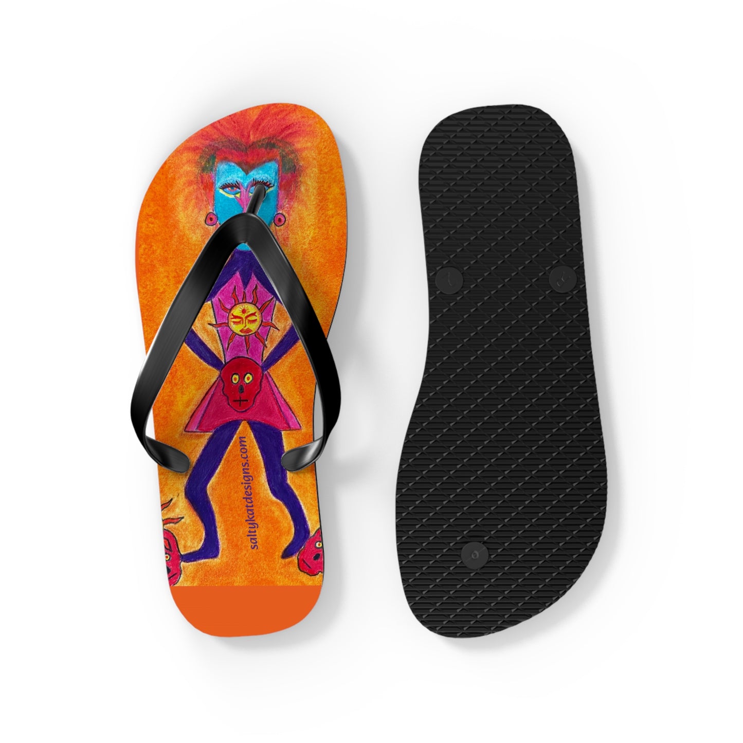 Super Heroine "Burst" - Flip Flops (S)