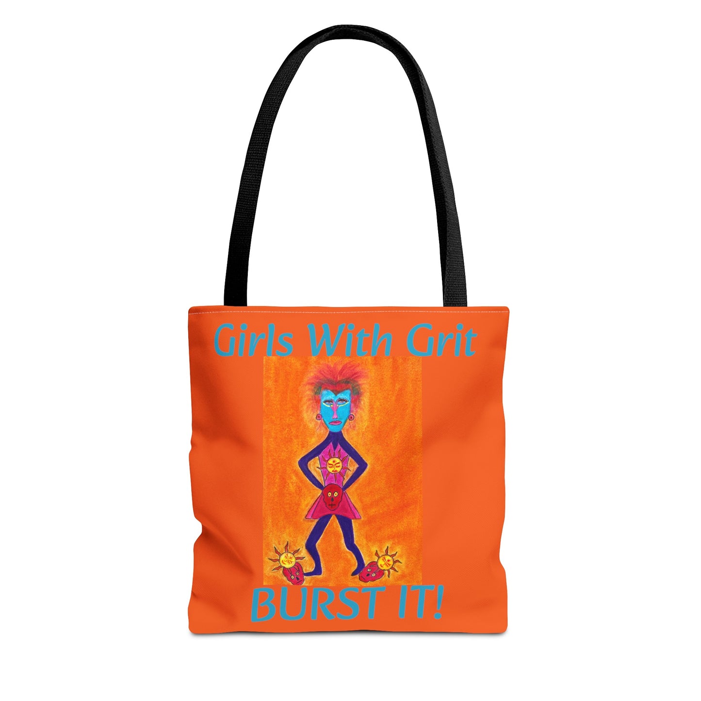 Girls With Grit - "Burst It!" - Tote Bag