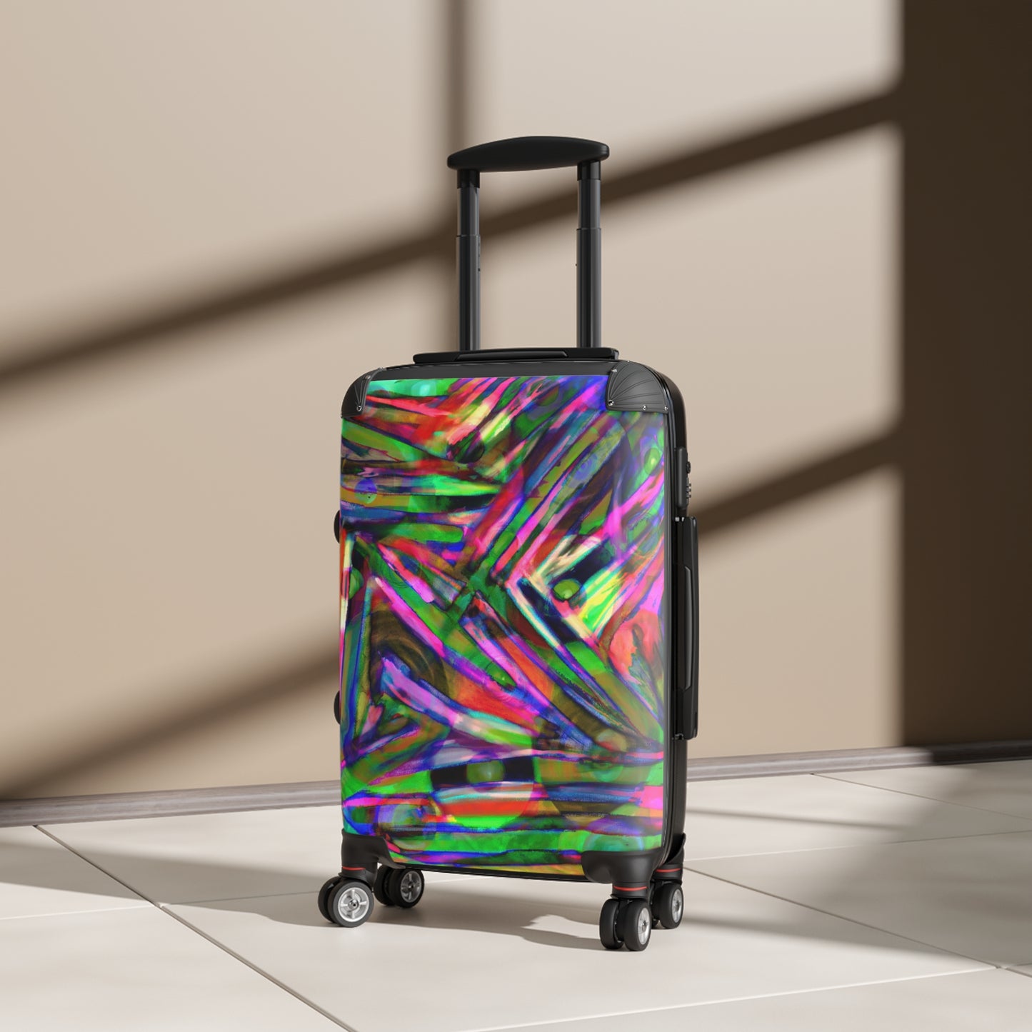 Colored Glass (Purple) - Small Weekender Suitcase