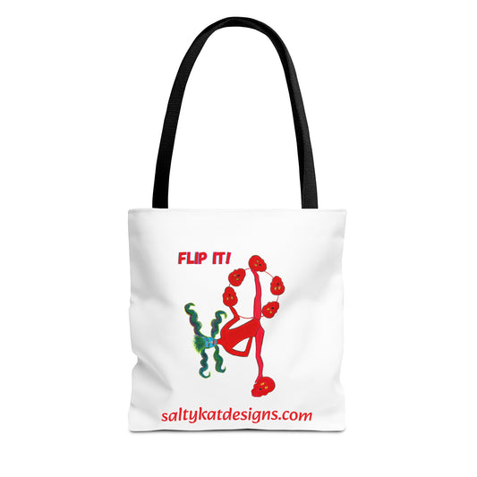 Girls With Grit - "Flip It! Tote Bag