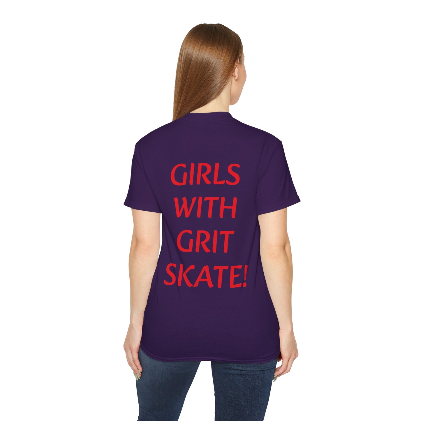 Girls With Grit "Skate!" - Adult Unisex Ultra Cotton Tee