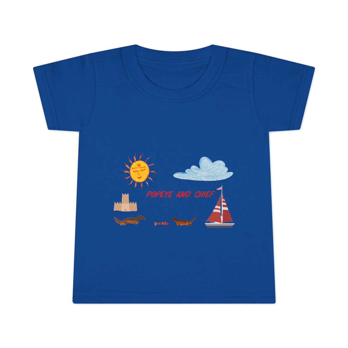 Popeye and Chief Toddler T-shirt