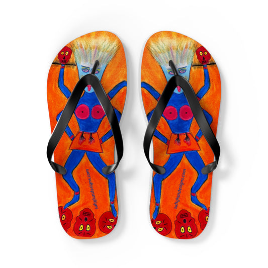 Super Heroine "CRUSH" - Flip Flops (L) 11-12