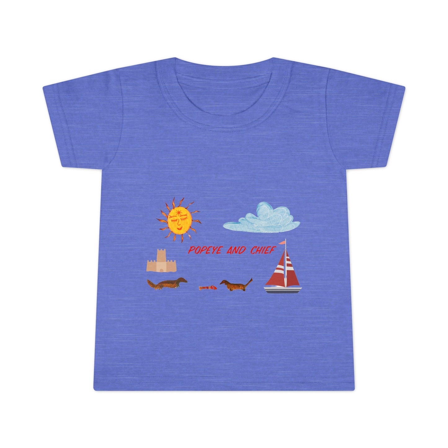 Popeye and Chief Toddler T-shirt