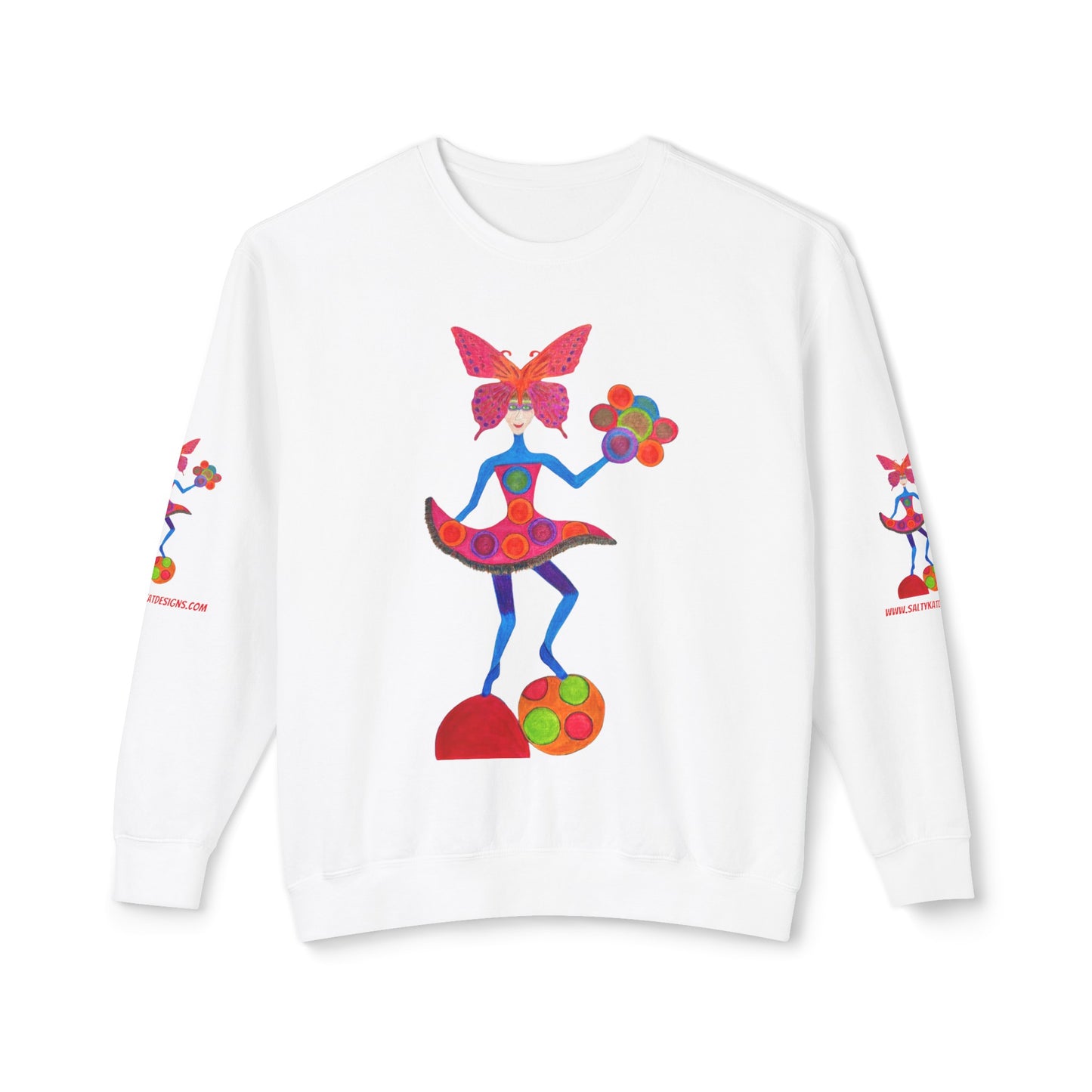 Ballerina Babes  (Mia) - AdultCrewneck Sweatshirt