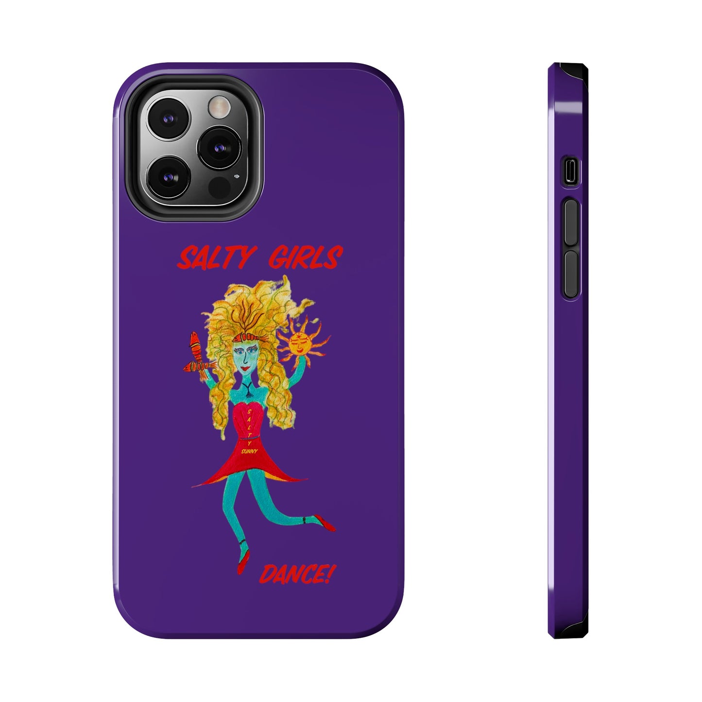 Salty Girls Dance - Purple Phone Cover