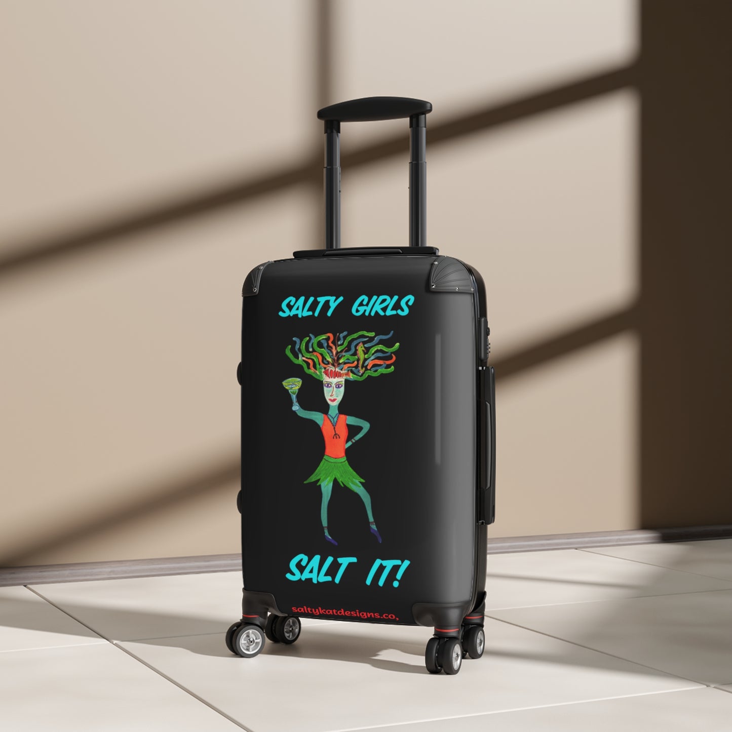 Salty Girls "Salt It!" - Small Weekender Suitcase