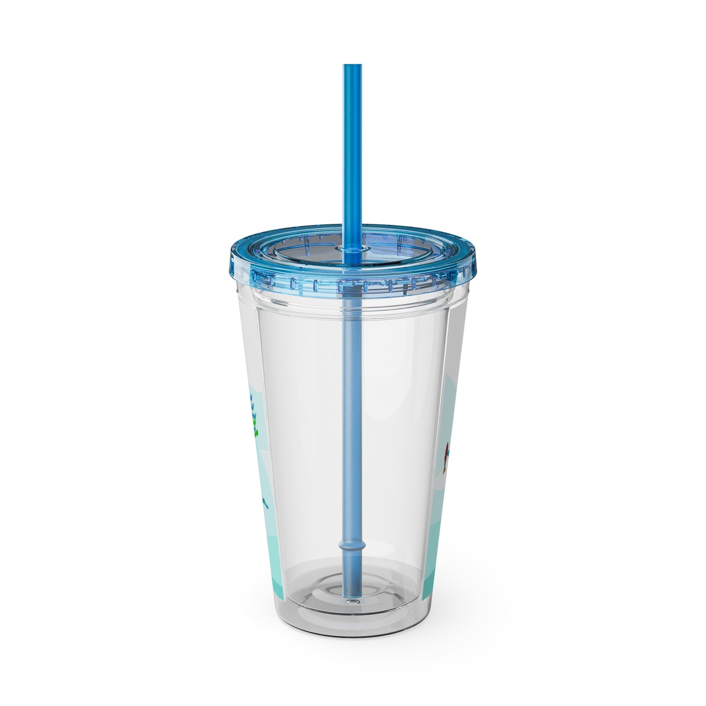 Salty Mer Girls - Sunsplash Tumbler with Straw, 16oz