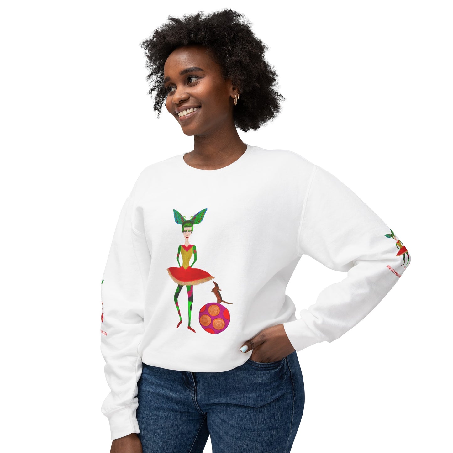 Ballerina Babes (Pia) - Adult Crewneck Sweatshirt