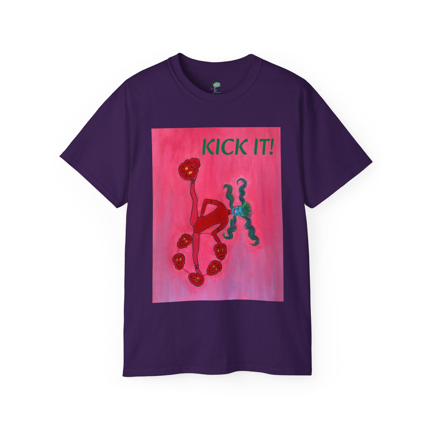 Girls With Grit "Kick It!" - Adult Unisex Ultra Cotton Tee