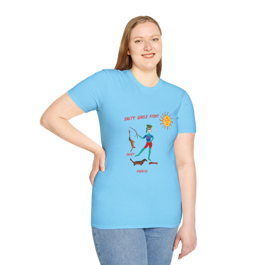 Salty Girls "Fish!" Adult Unisex T