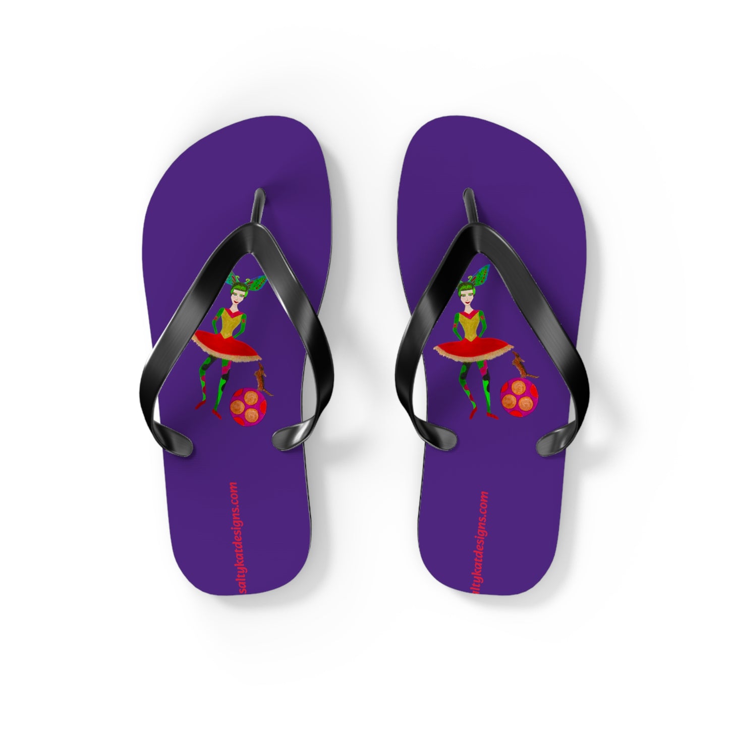 Ballerina Babes - Flip Flops (M) US 9/10