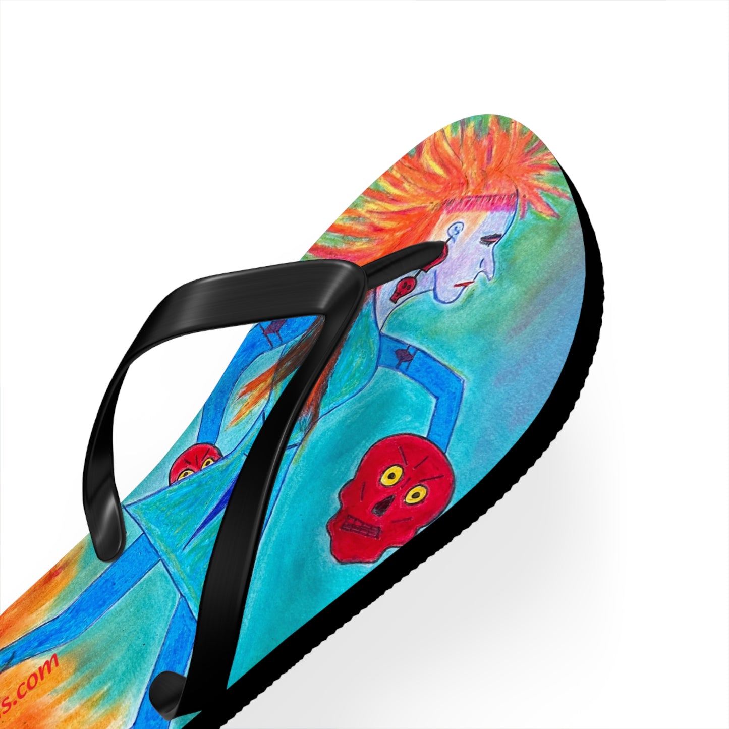 Super Heroine "Fire Walker" - Flip Flops (L) 11-12