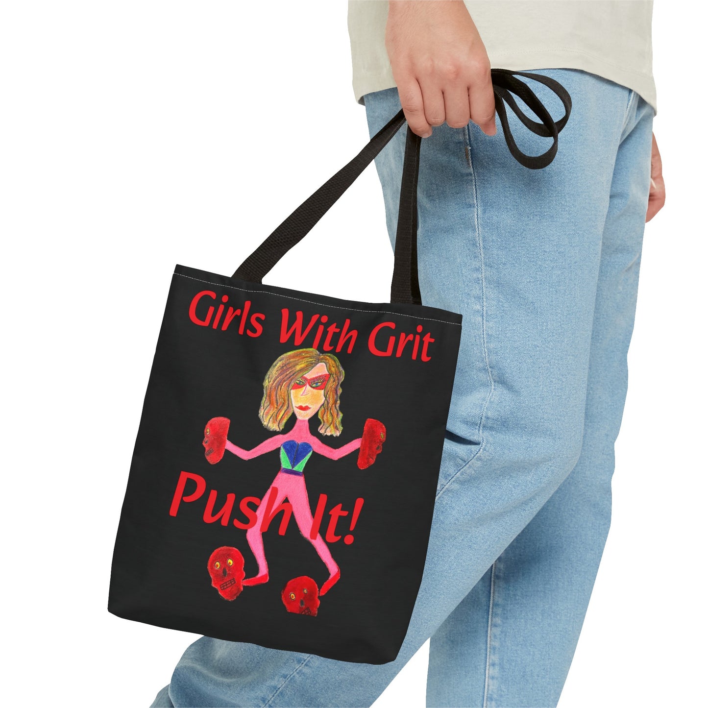 Girls With Grit - Push It! Tote Bag