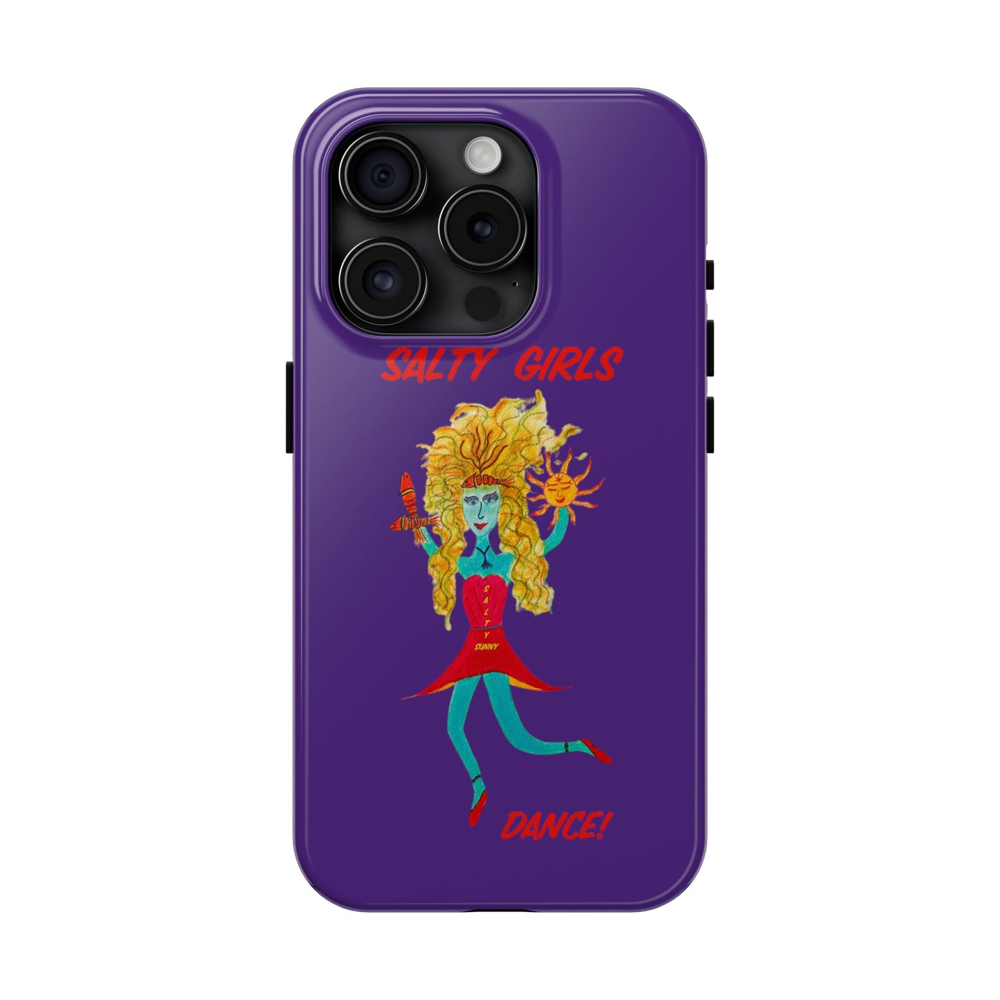 Salty Girls Dance - Purple Phone Cover