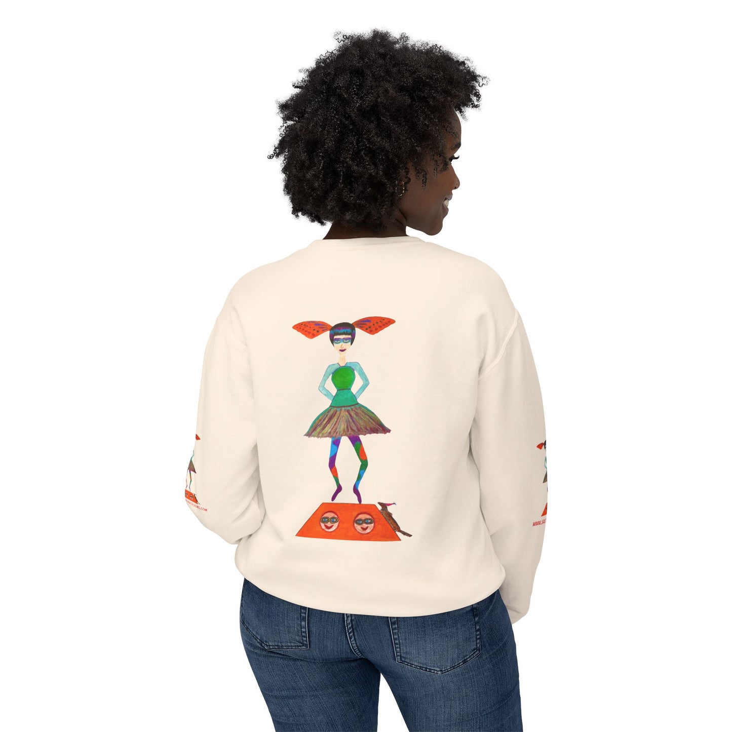 Ballerina Babes (Gia) - Adult Crewneck Sweatshirt