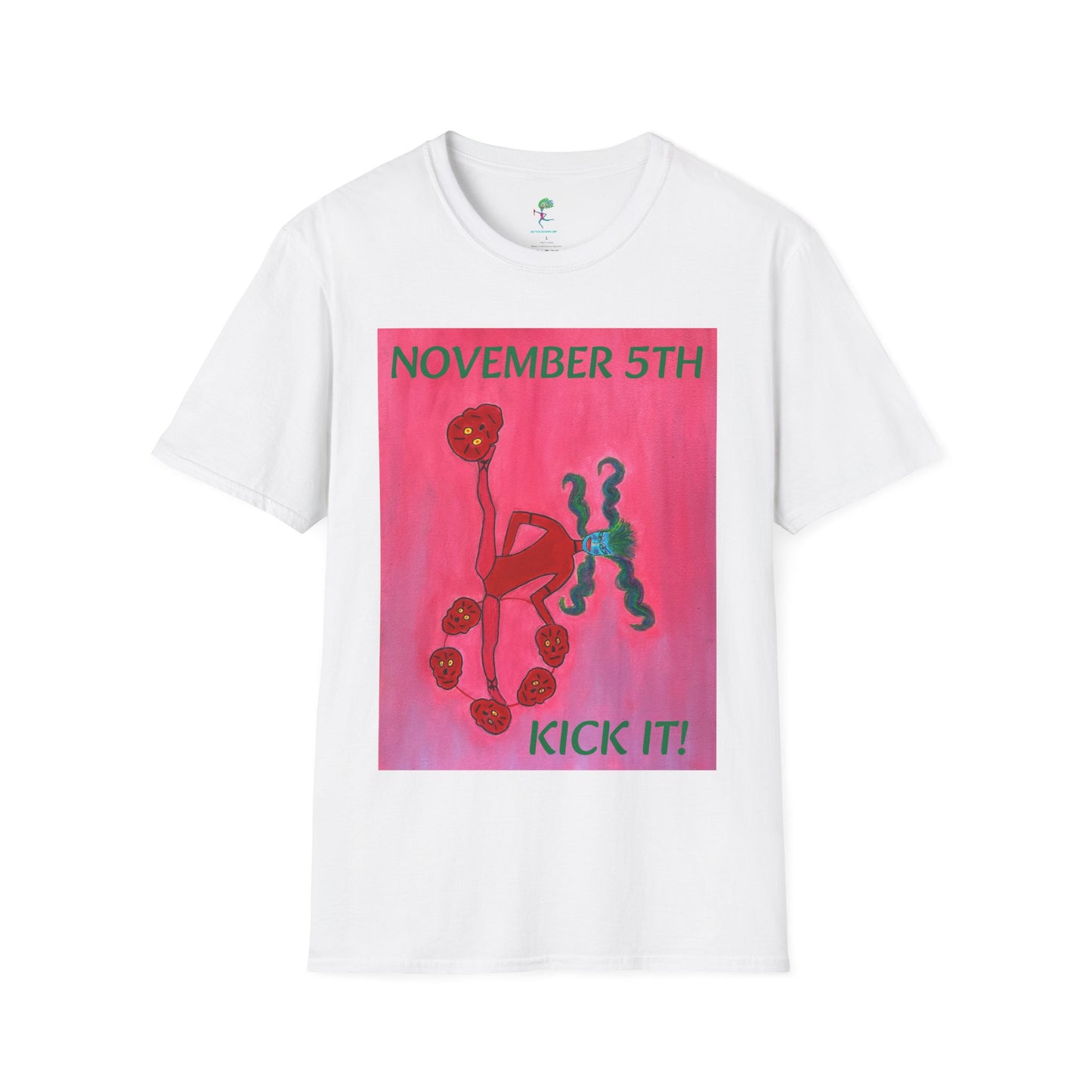 NOVEMBER 5TH "Kick Patriarchy To The Curb"  - Adult Unisex T Shirt