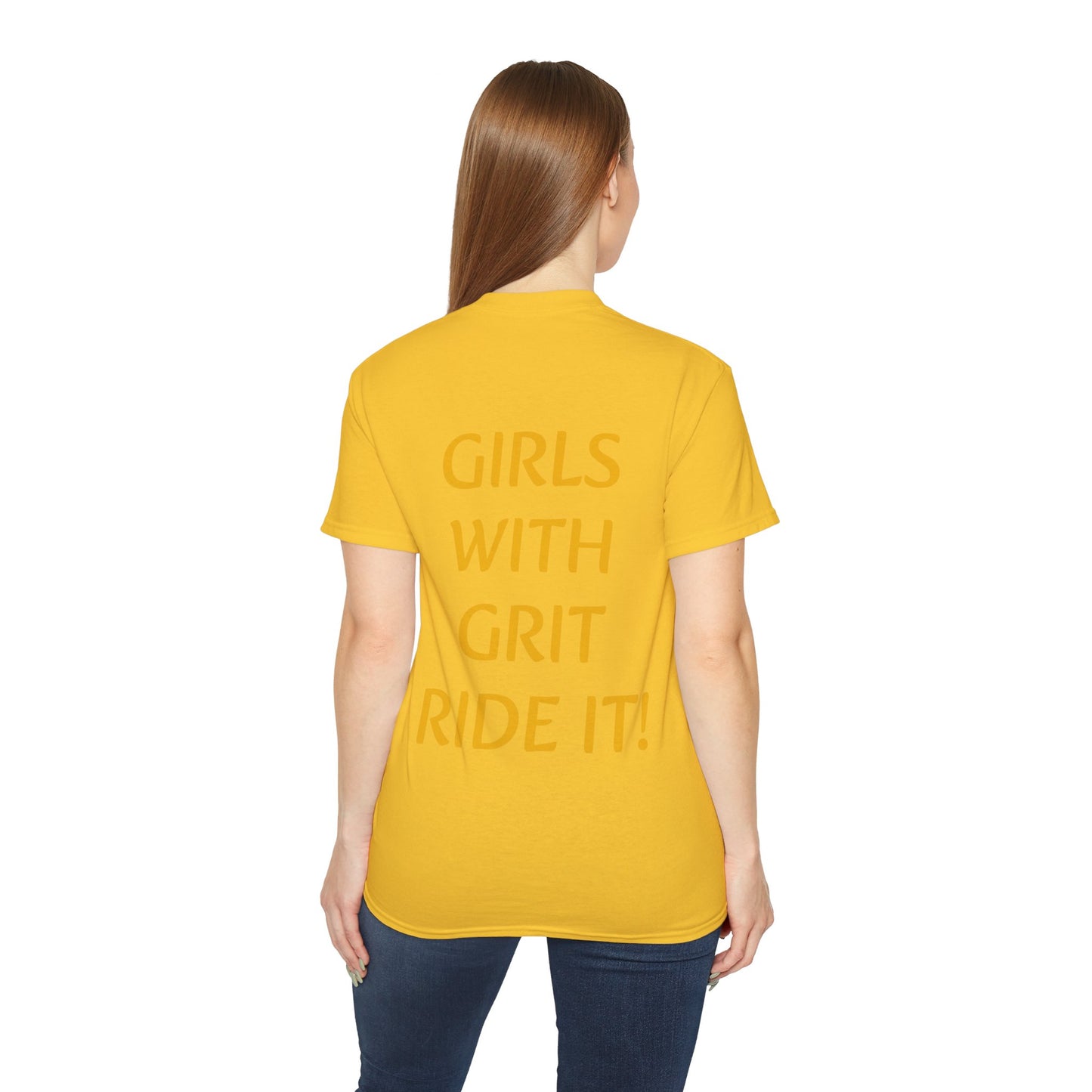 Girls With Grit "Ride It!" - Adult  Unisex Ultra Cotton Tee