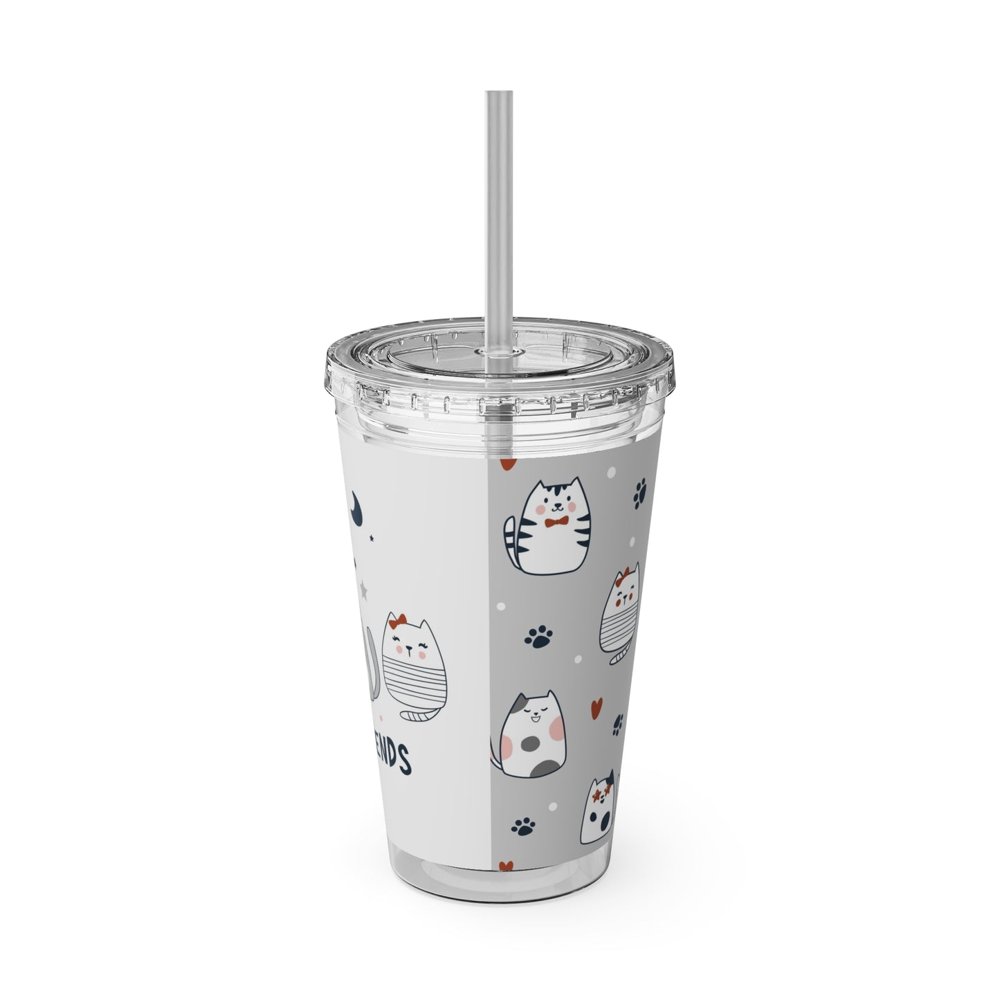 Best Friends Kitty Cat Tumbler