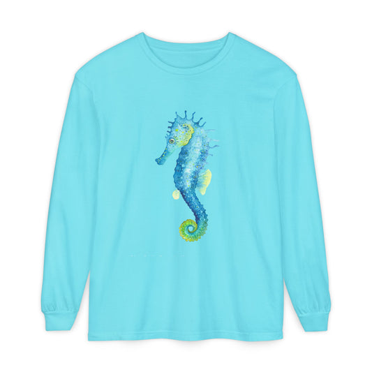 Seahorse - Summer, Summer, Summer -  Long Sleeve T-Shirt