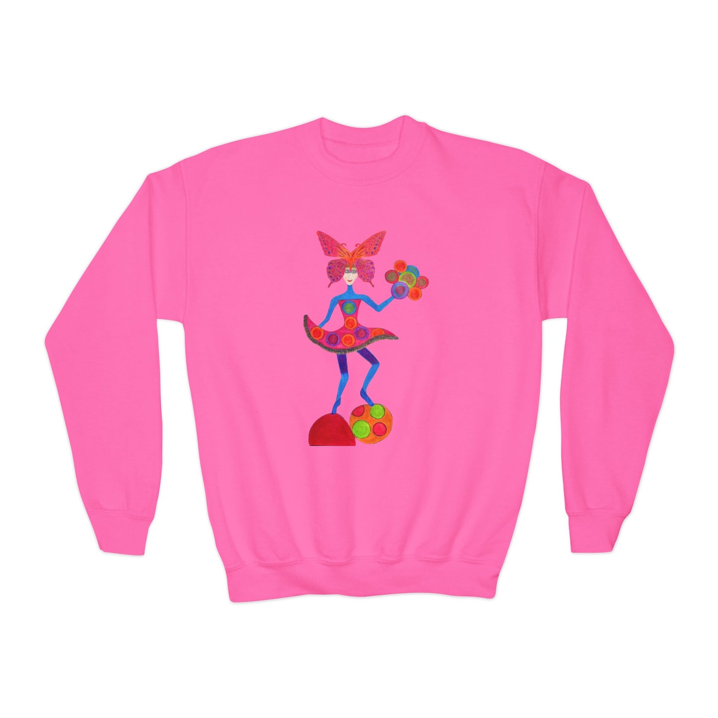 Ballerina Babes (Mia) - Youth Crewneck Sweatshirt