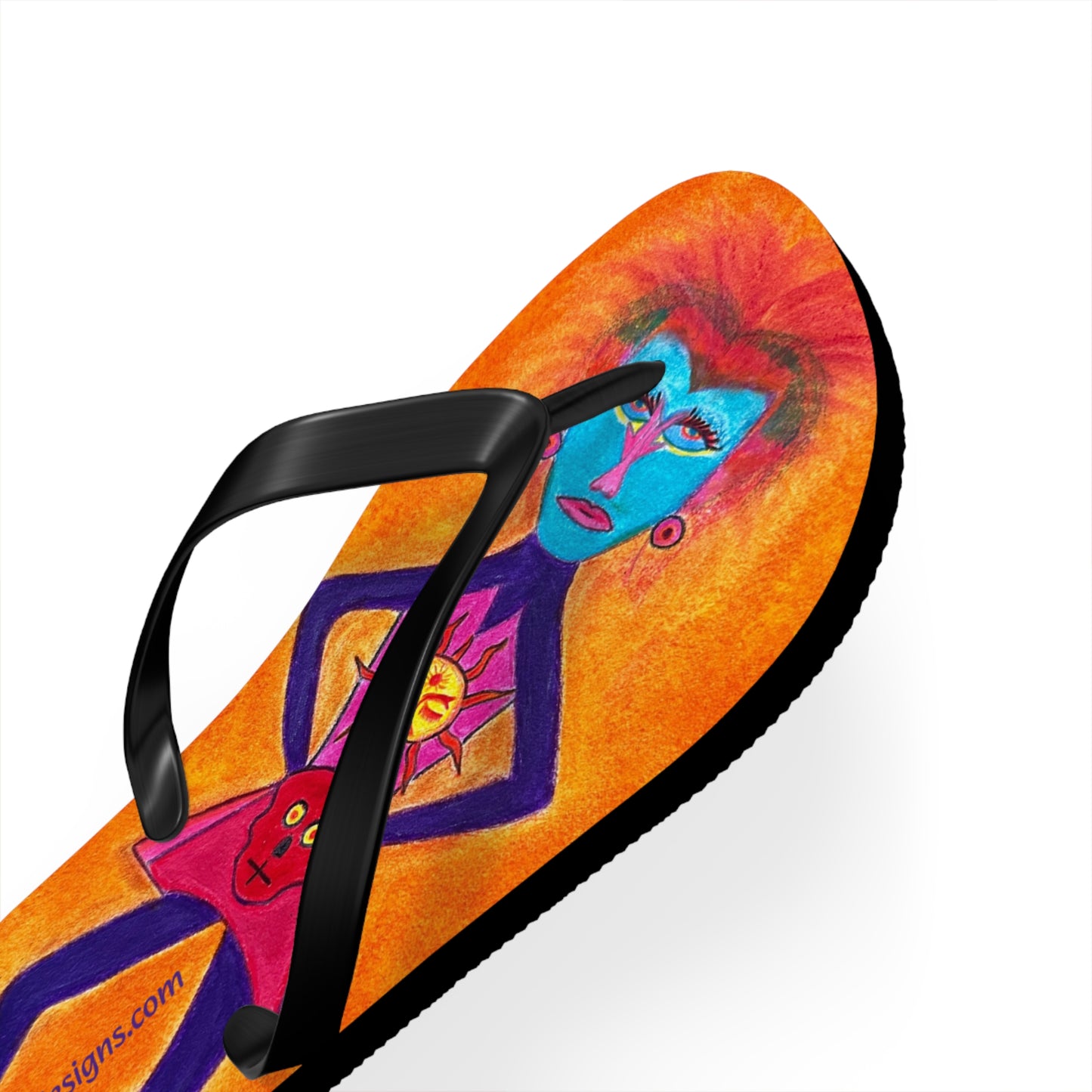 Super Heroine "Burst" - Flip Flops (S)