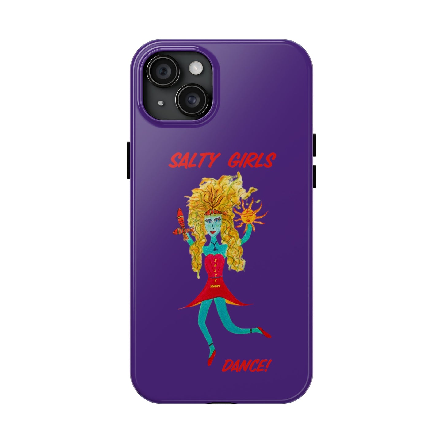 Salty Girls Dance - Purple Phone Cover