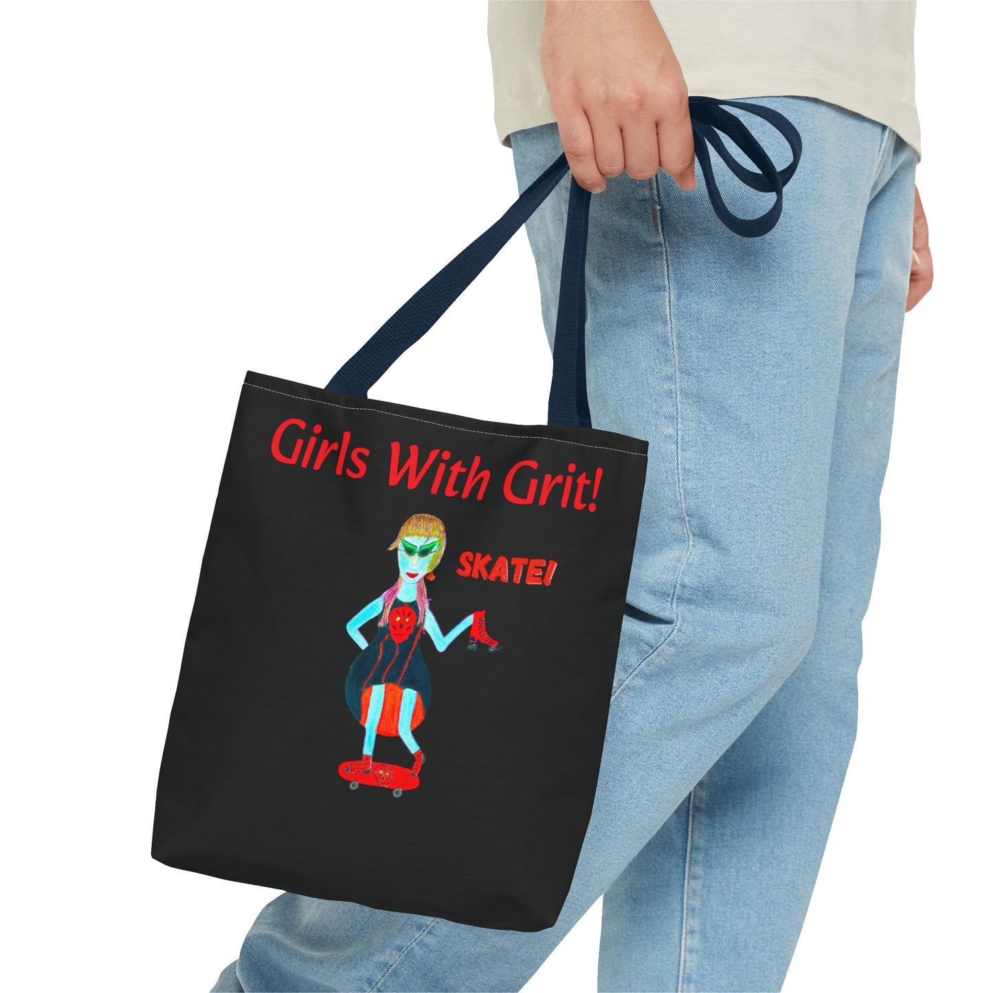 Girls With Grit - Skate! Tote Bag