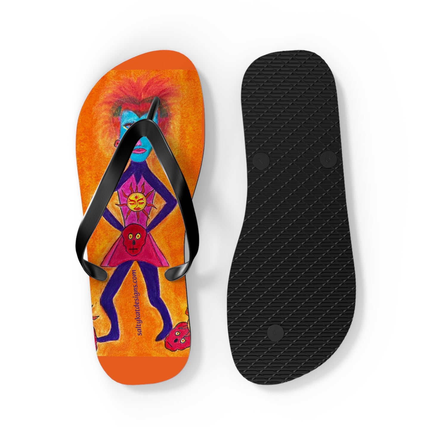 Super Heroine "Burst" - Flip Flops (S)