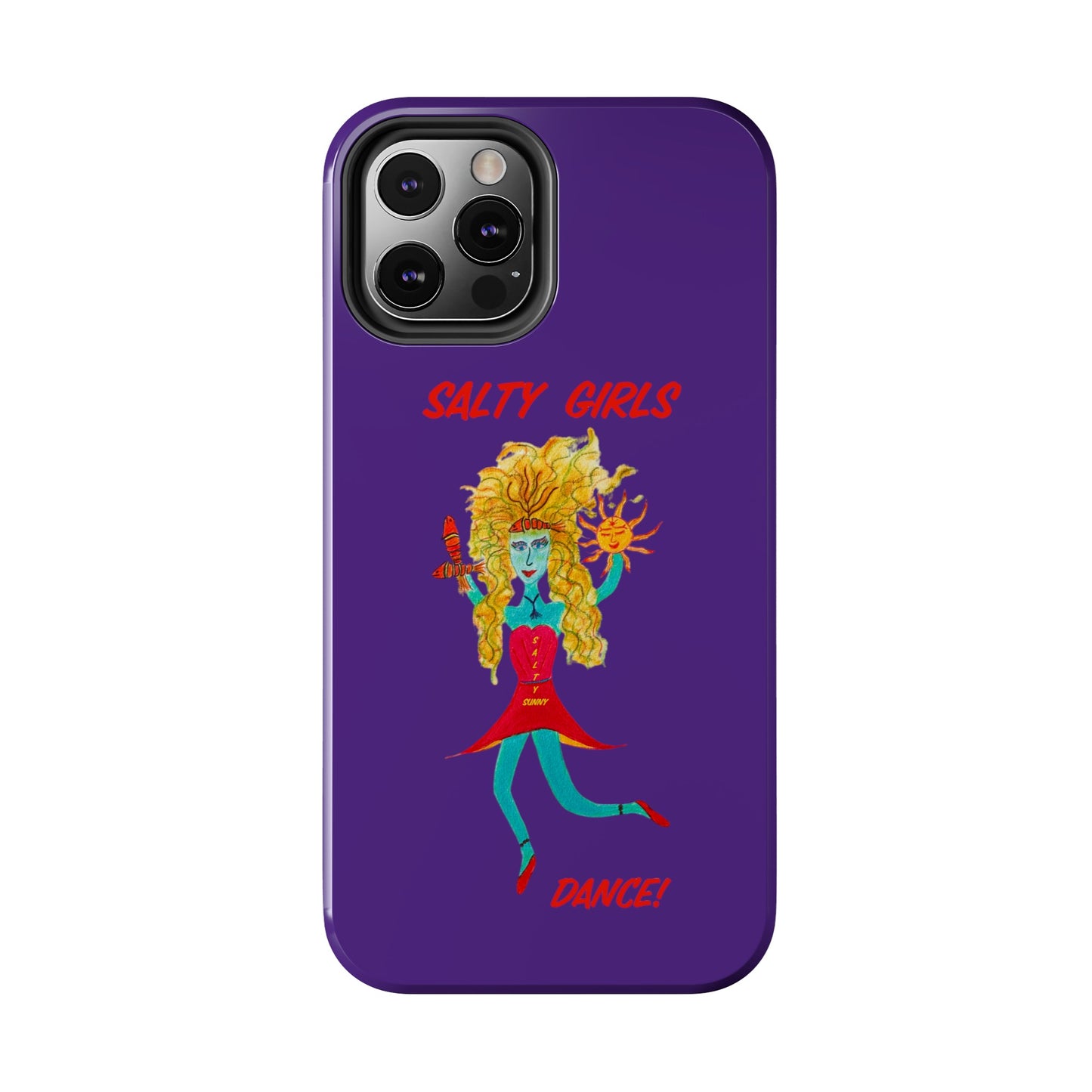 Salty Girls Dance - Purple Phone Cover