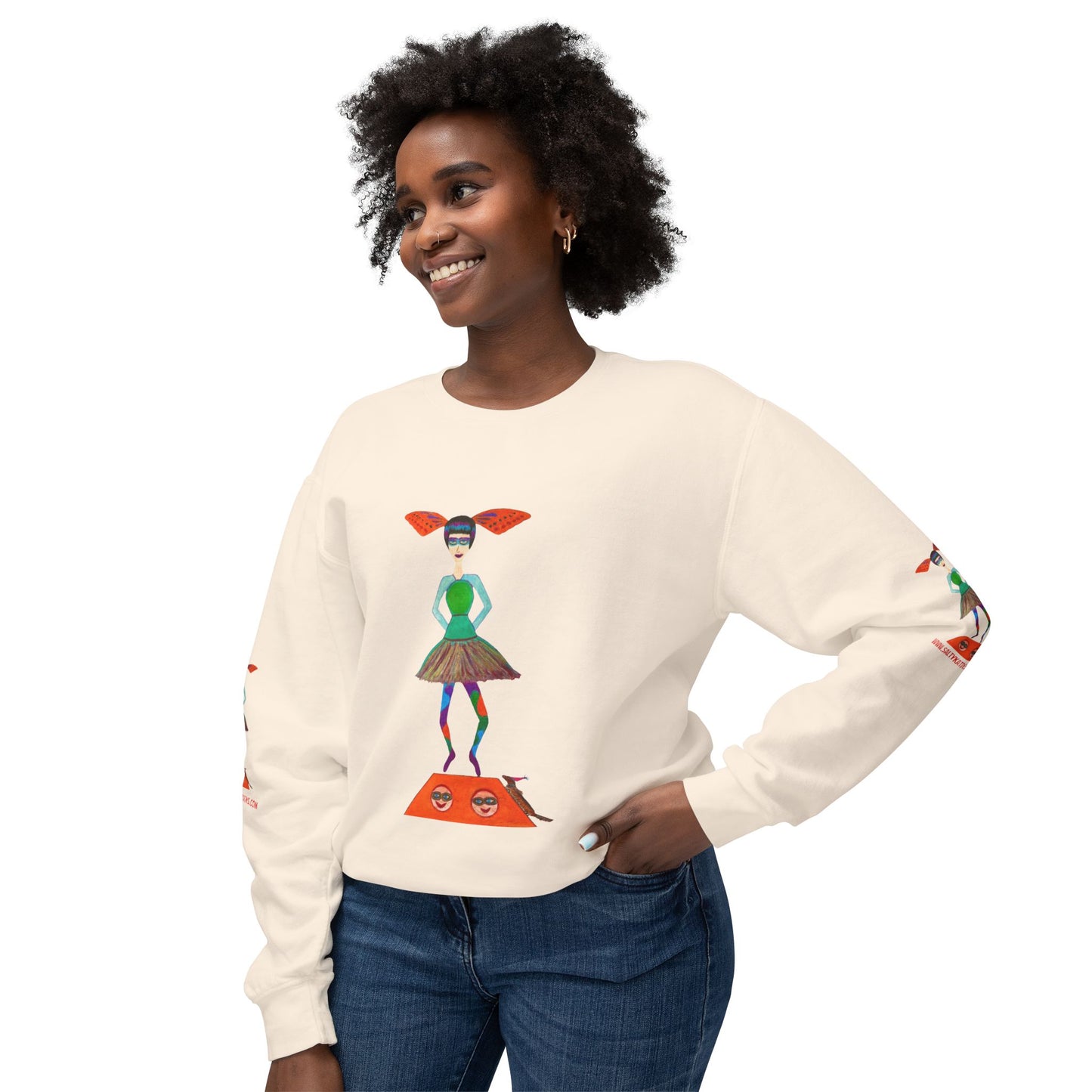 Ballerina Babes (Gia) - Adult Crewneck Sweatshirt