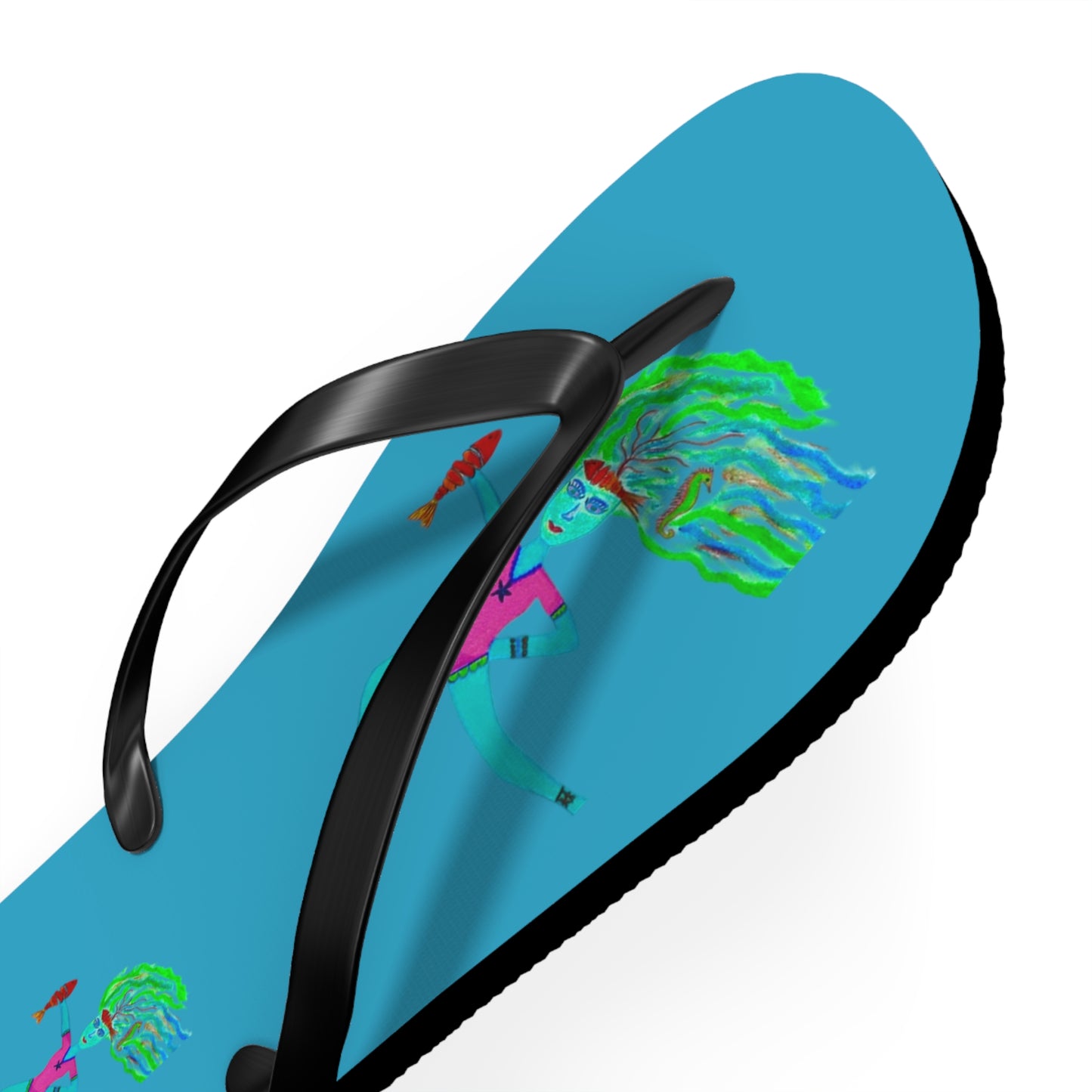 Mer Girls Flip Flops (L) 11-12