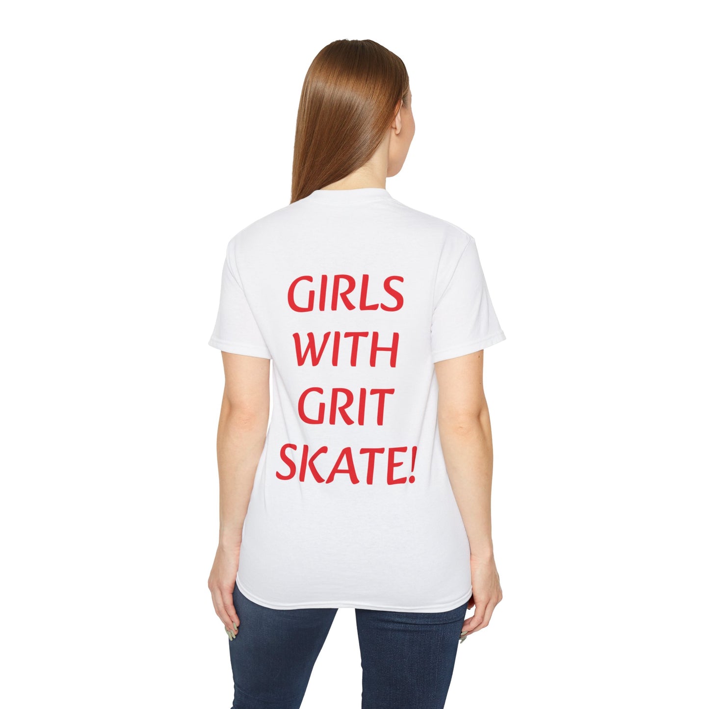 Girls With Grit "Skate!" - Adult Unisex Ultra Cotton Tee