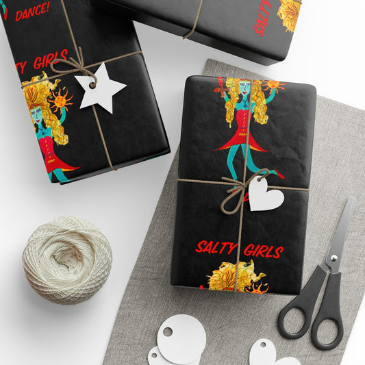 Salty Girls "Dance"! - Gift Wrap