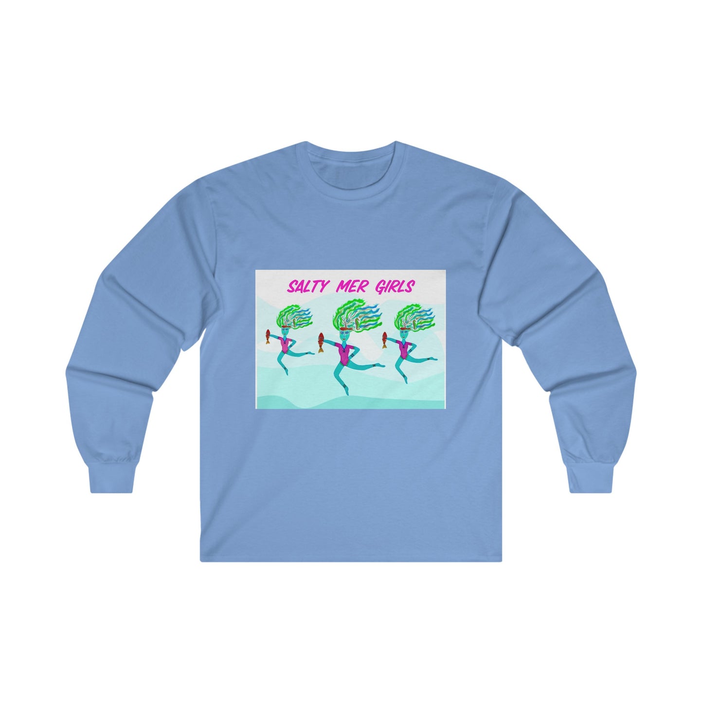 Salty Mer Girls Long Sleeve Adult Unisex T