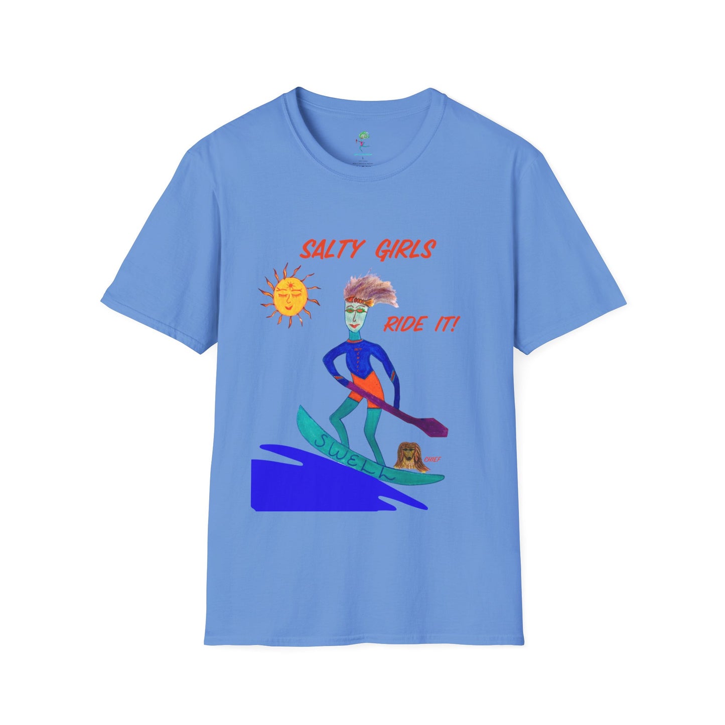 Salty Swell and Chief - "Ride it!" Adult Unisex T