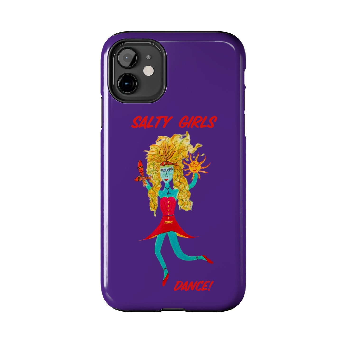 Salty Girls Dance - Purple Phone Cover