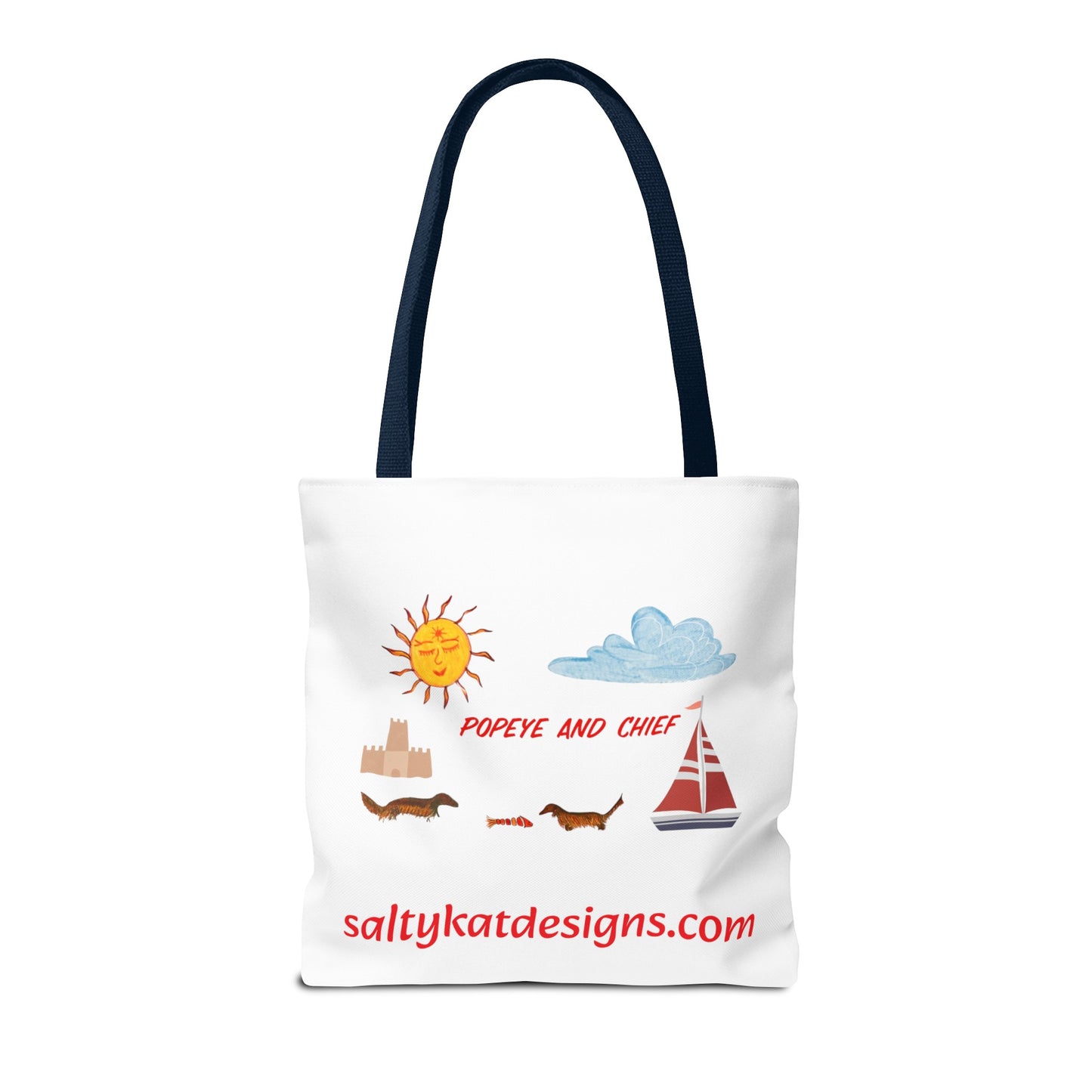 Popeye and Chief Tote Bag