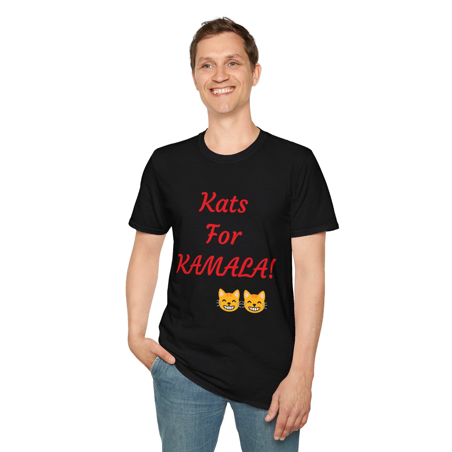 Kats For Kamala - Unisex Softstyle T-Shirt