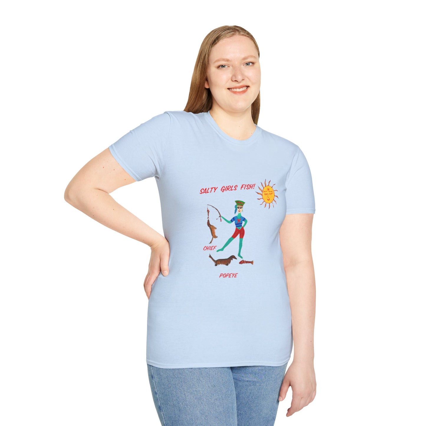 Salty Girls "Fish!" Adult Unisex T