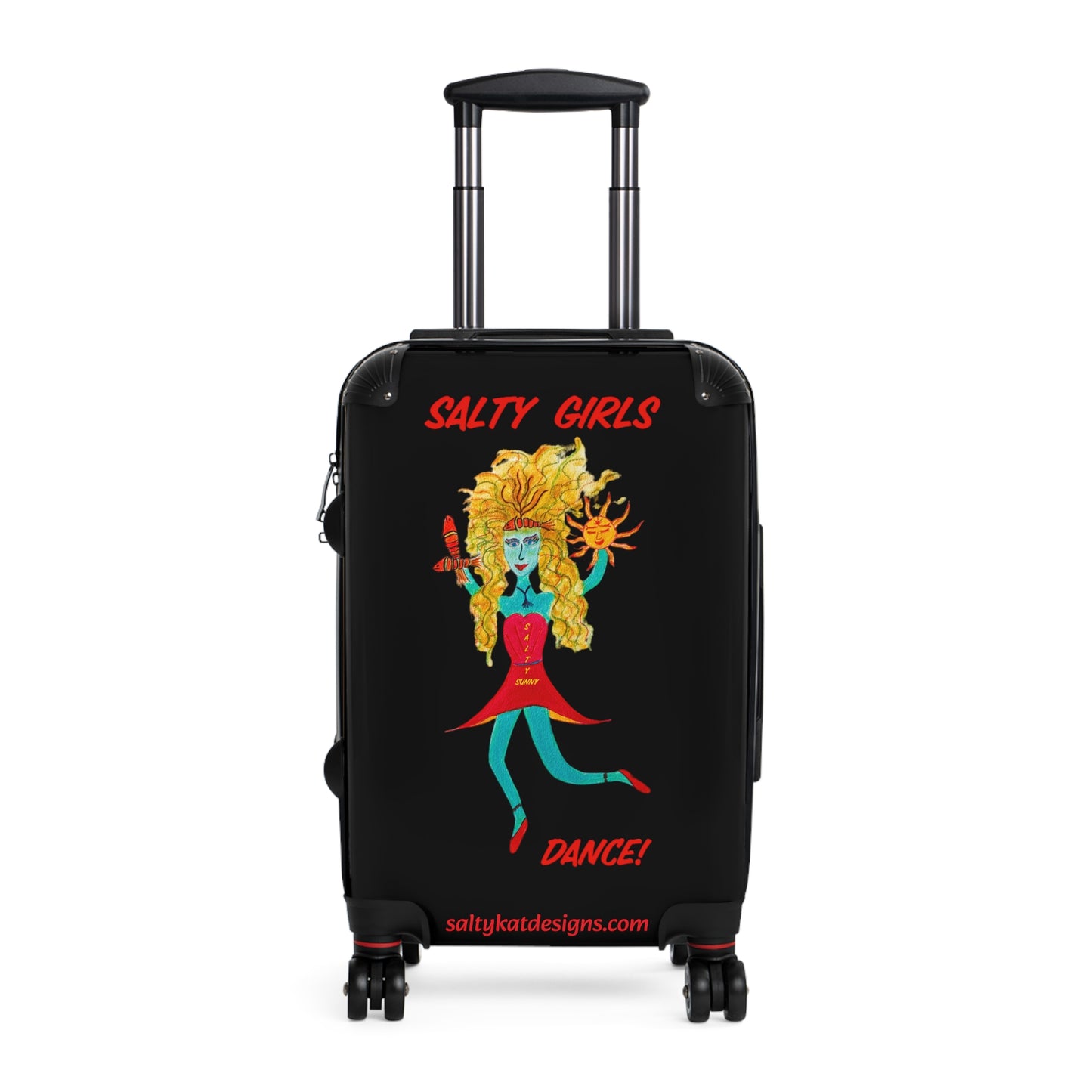 Salty Girls "Dance!" - Small Weekender Suitcase