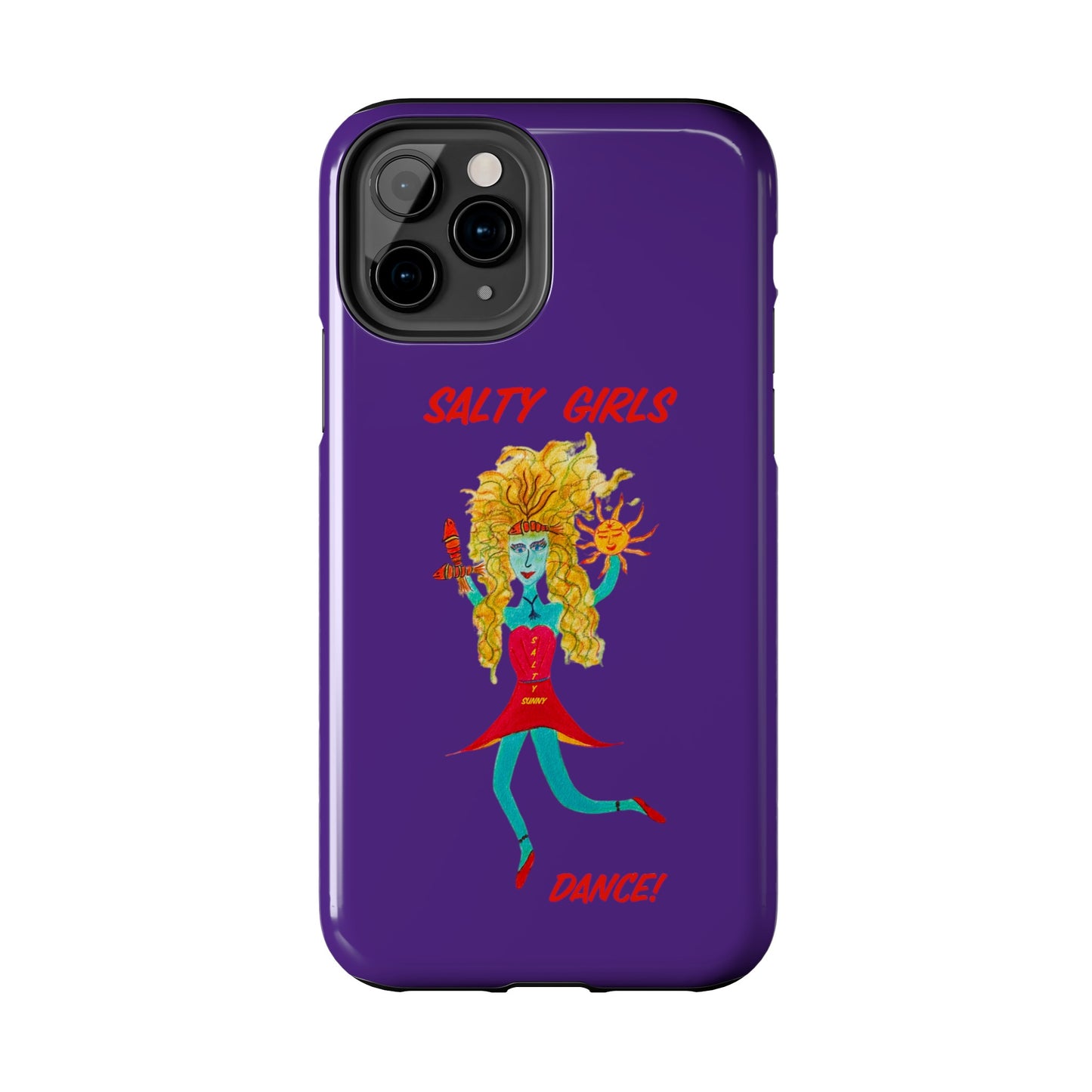 Salty Girls Dance - Purple Phone Cover