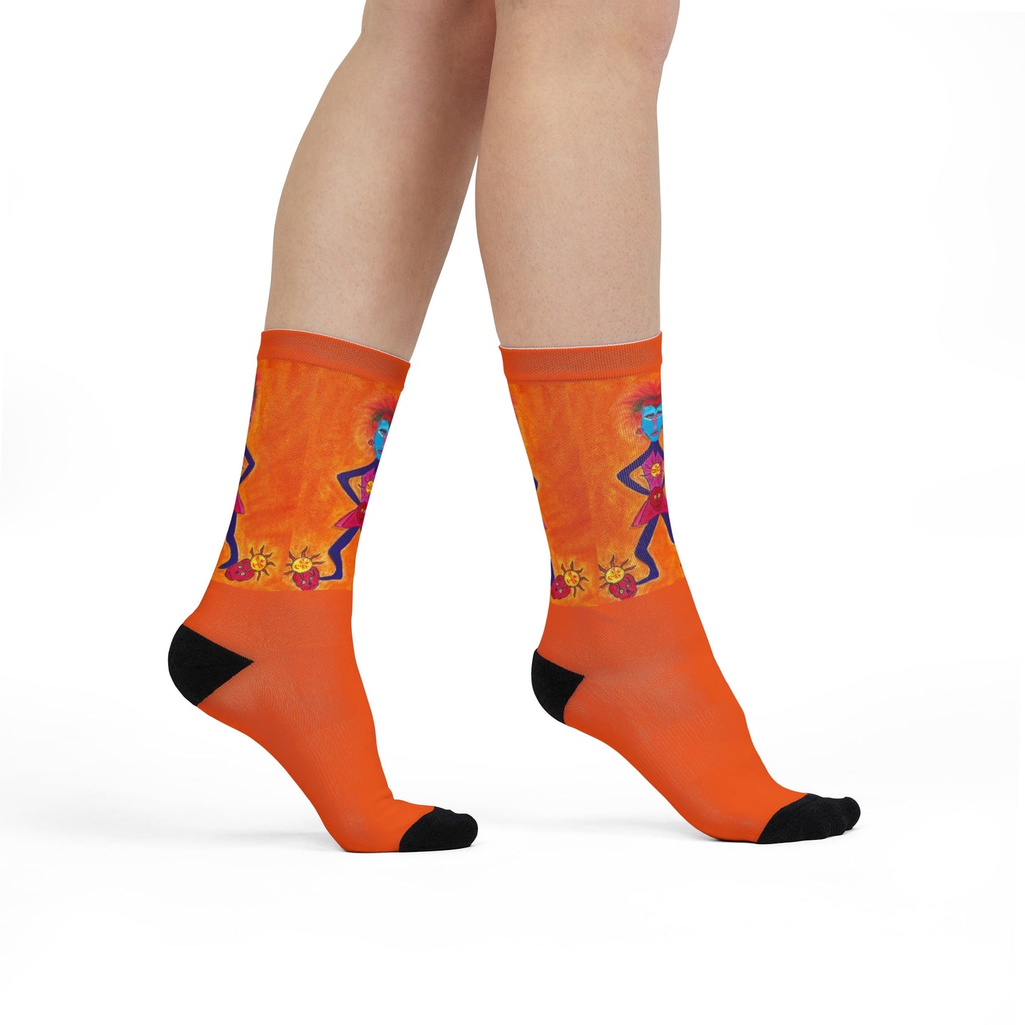 Super Heroine "Burst!" - Crew Socks