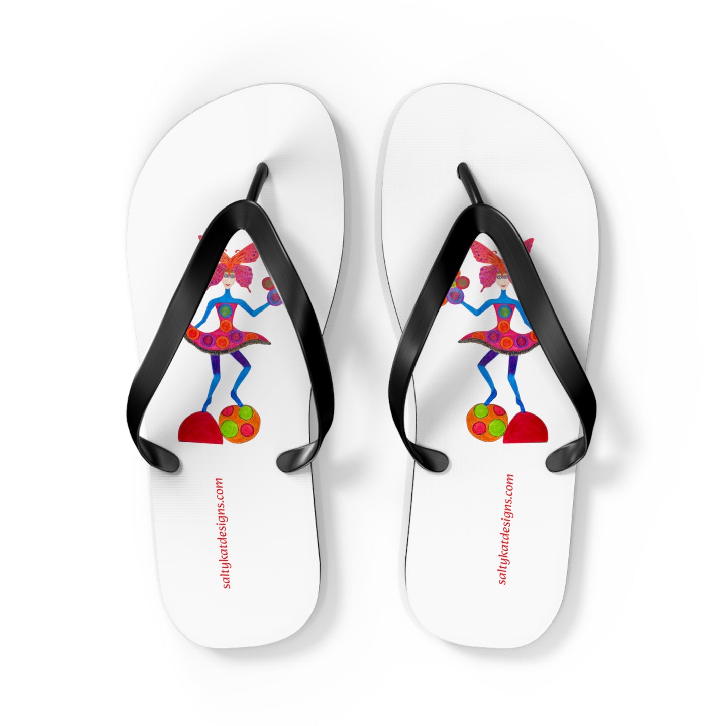 Ballerina Babes - Flip Flops (M) US 9/10