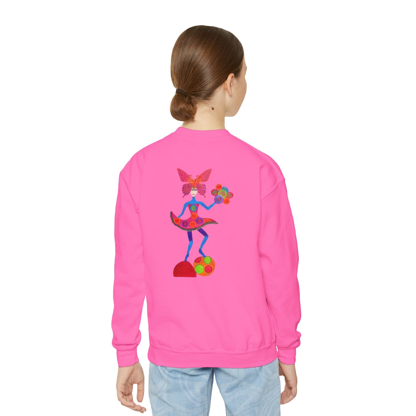 Ballerina Babes (Mia) - Youth Crewneck Sweatshirt