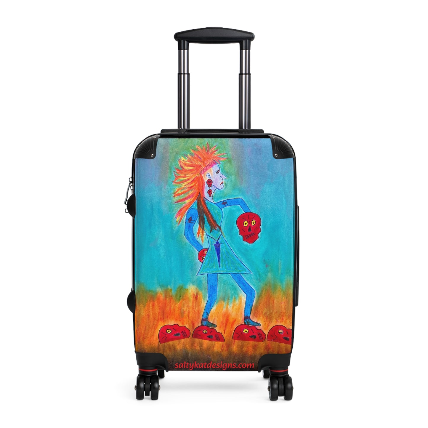 Super Heroine "Fire Walker" - Small Weekender Suitcase