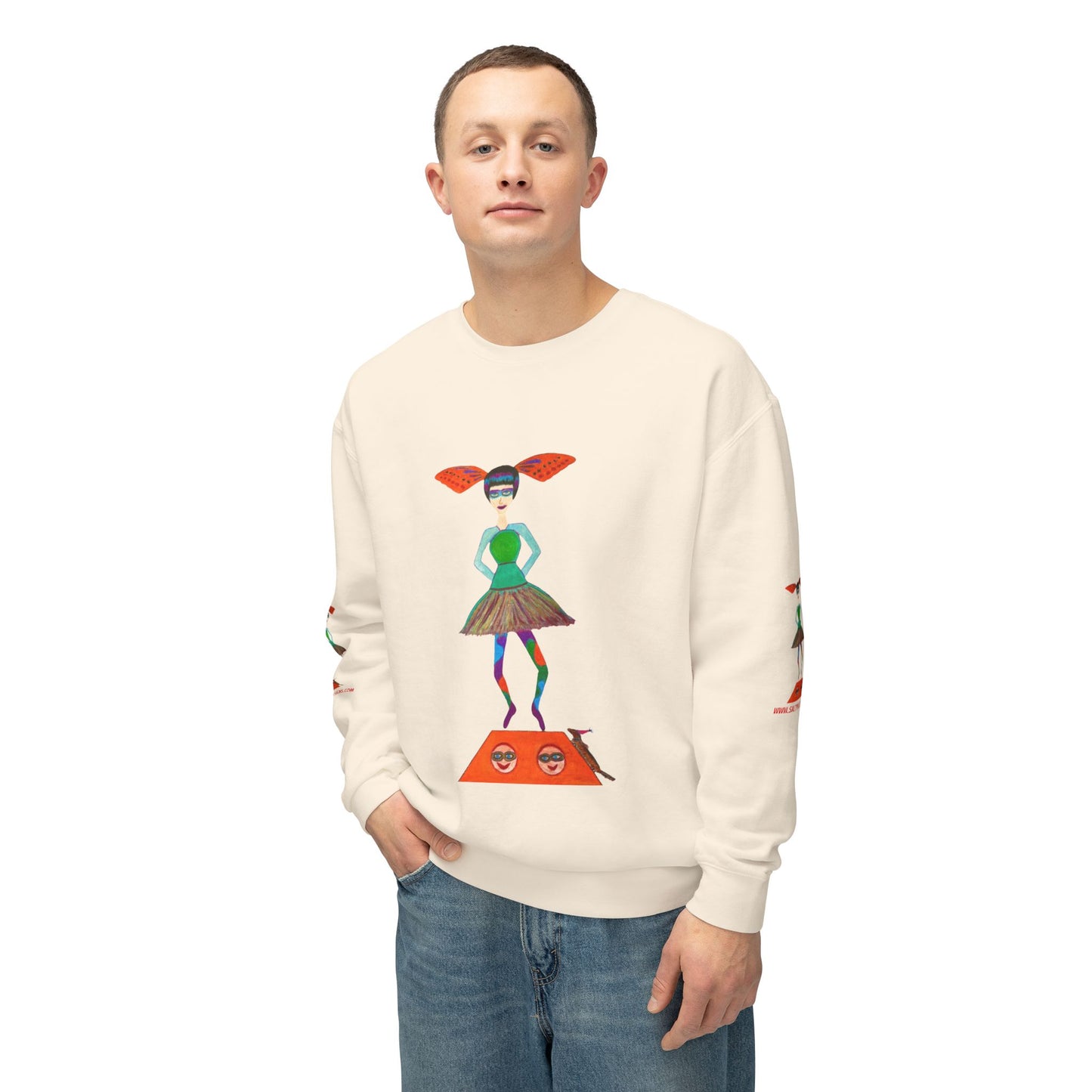 Ballerina Babes (Gia) - Adult Crewneck Sweatshirt