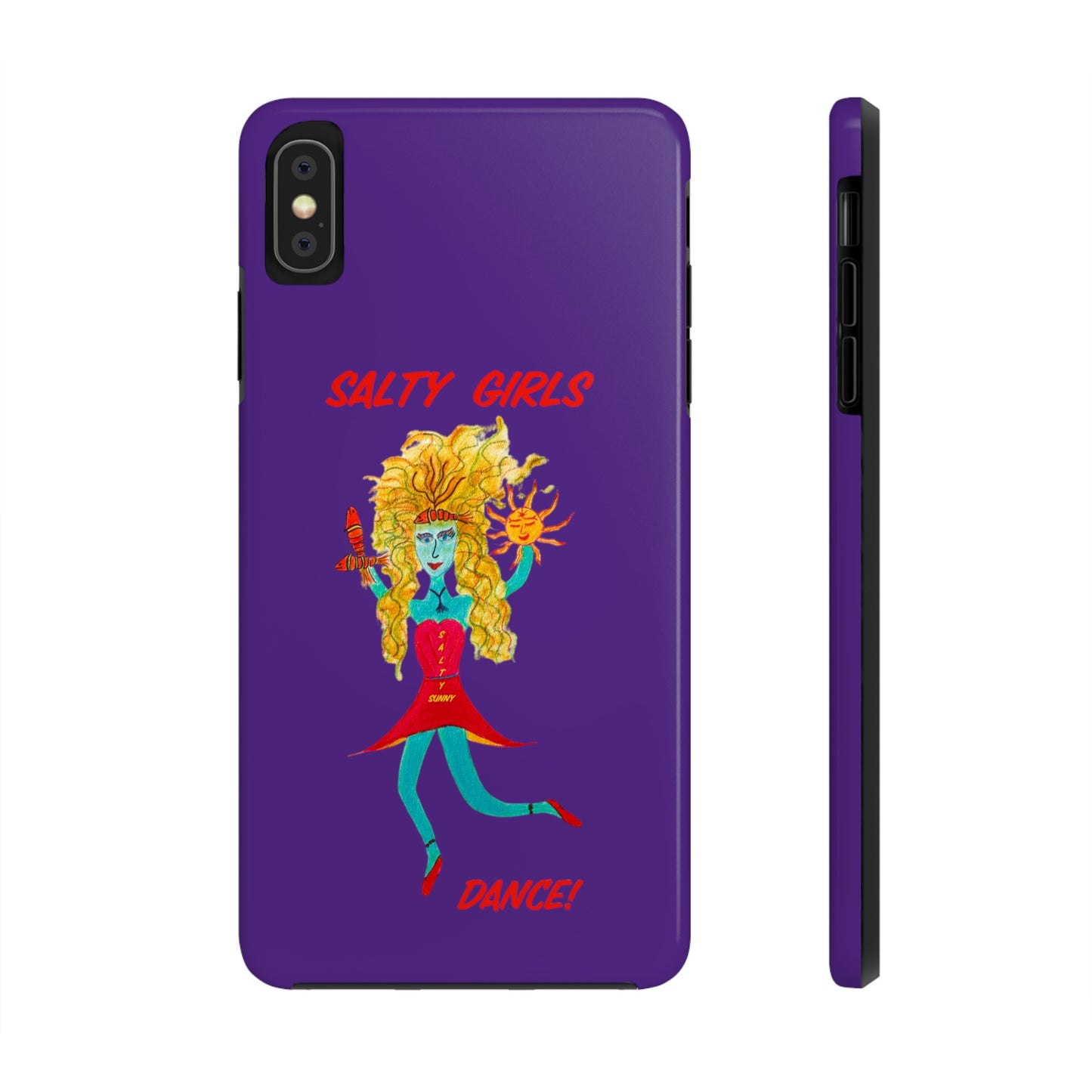 Salty Girls Dance - Purple Phone Cover