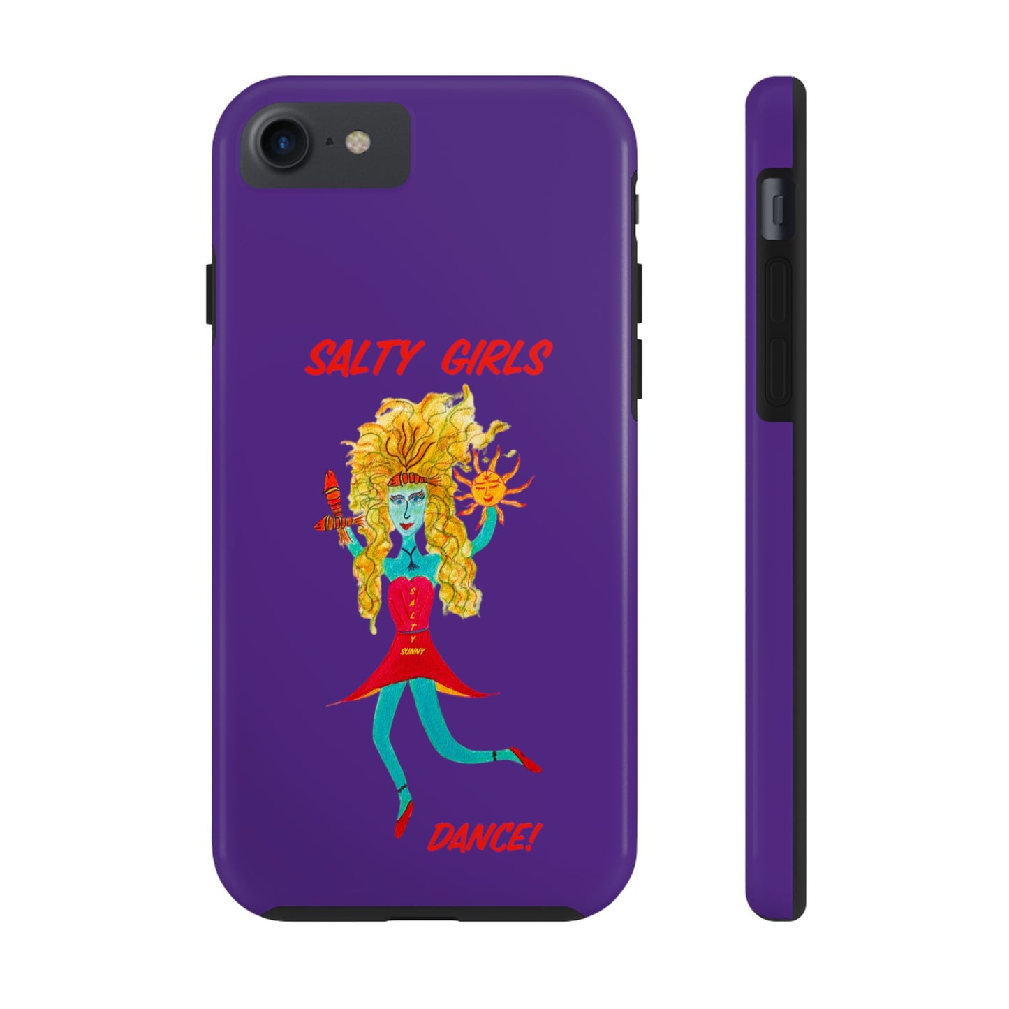 Salty Girls Dance - Purple Phone Cover